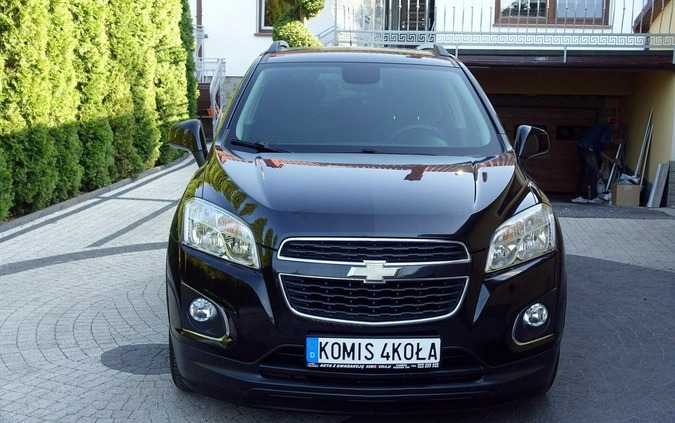 Chevrolet Trax cena 34900 przebieg: 171000, rok produkcji 2014 z Szczecinek małe 172